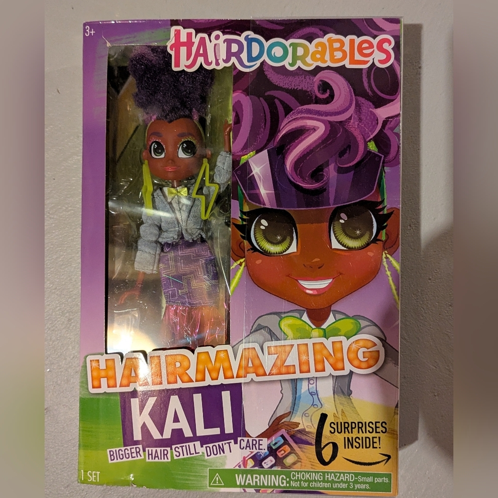 2/$40 Brand New 10.5" Hairdorables Hairmazing Kali Fashion Doll